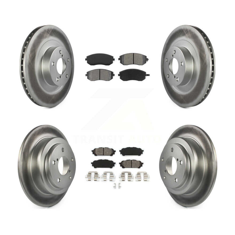 Transit Auto KGS-100843 Disc Brake Kit for 2004-2008 Saab 9-2X, Subaru Forester, Subaru Impreza - Front and Rear