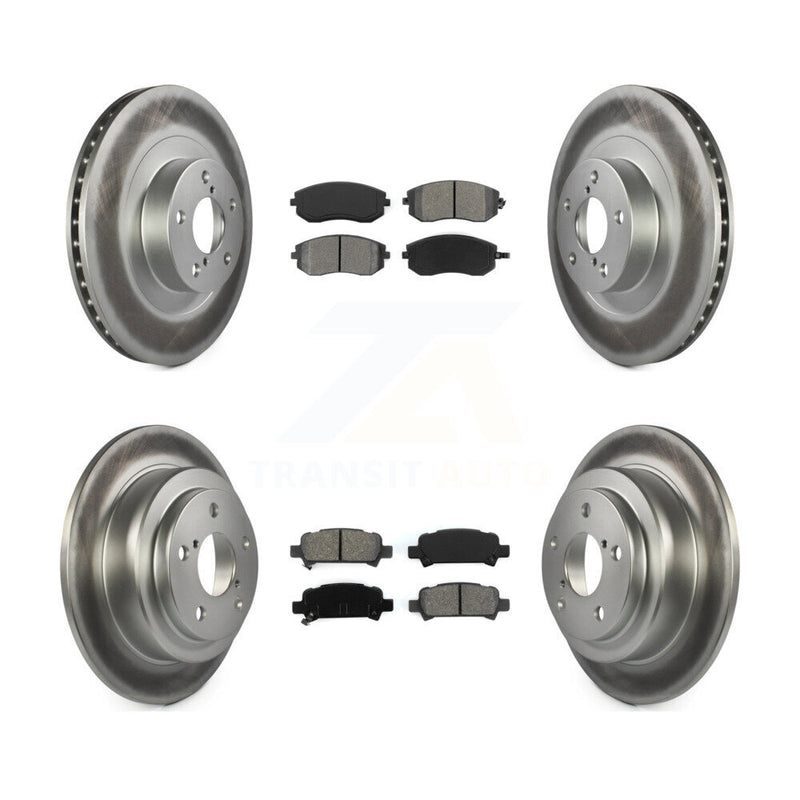 Transit Auto KGS-100844 Disc Brake Kit for 2003 Subaru Forester - Front and Rear