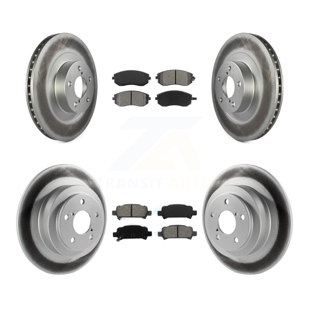Transit Auto KGS-100845 Disc Brake Kit for 2002-2006 Subaru Baja, Subaru Legacy, Subaru Outback - Front and Rear
