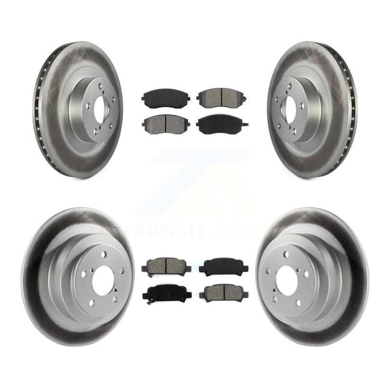 Transit Auto KGS-100845 Disc Brake Kit for 2002-2006 Subaru Baja, Subaru Legacy, Subaru Outback - Front and Rear