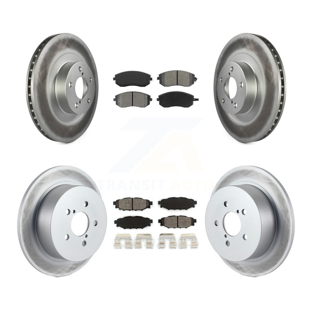 Transit Auto KGS-100846 Disc Brake Kit for 2005 Subaru Legacy, Subaru Outback - Front and Rear