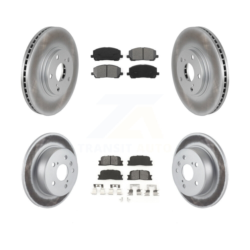 Transit Auto KGS-100849 Disc Brake Kit for 2001-2003 Toyota Highlander - Front and Rear