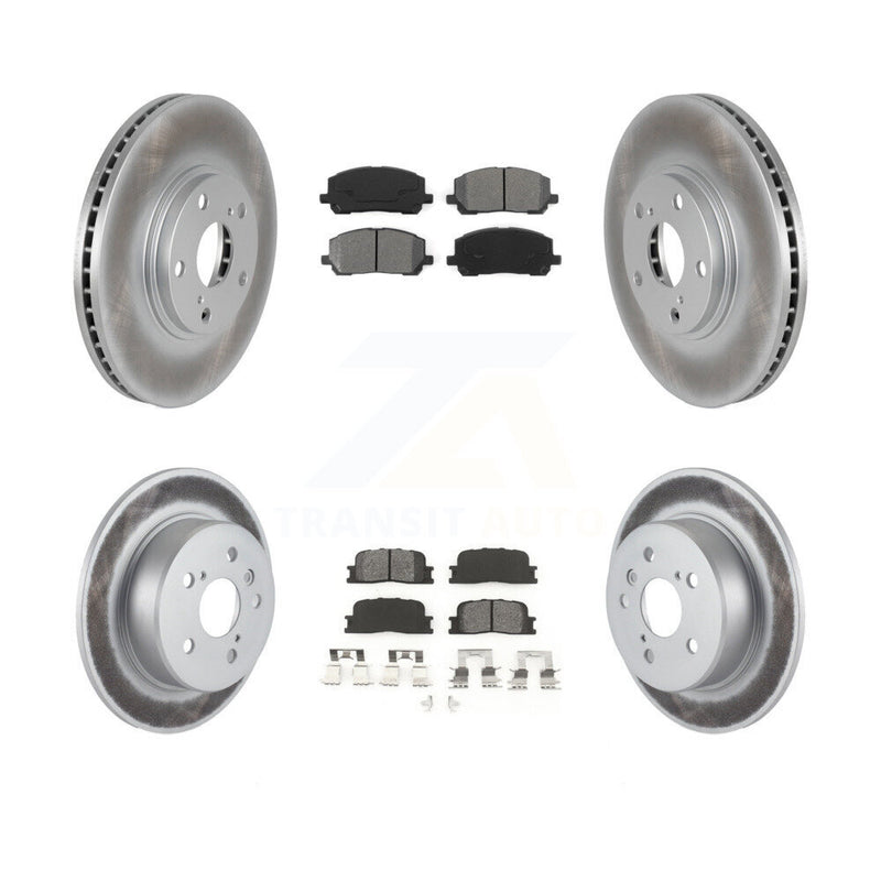 Transit Auto KGS-100849 Disc Brake Kit for 2001-2003 Toyota Highlander - Front and Rear