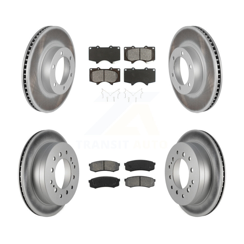 Transit Auto KGS-100851 Disc Brake Kit for 2003-2009 Toyota 4Runner, Lexus GX470 - Front and Rear