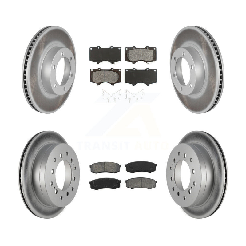 Transit Auto KGS-100851 Disc Brake Kit for 2003-2009 Toyota 4Runner, Lexus GX470 - Front and Rear