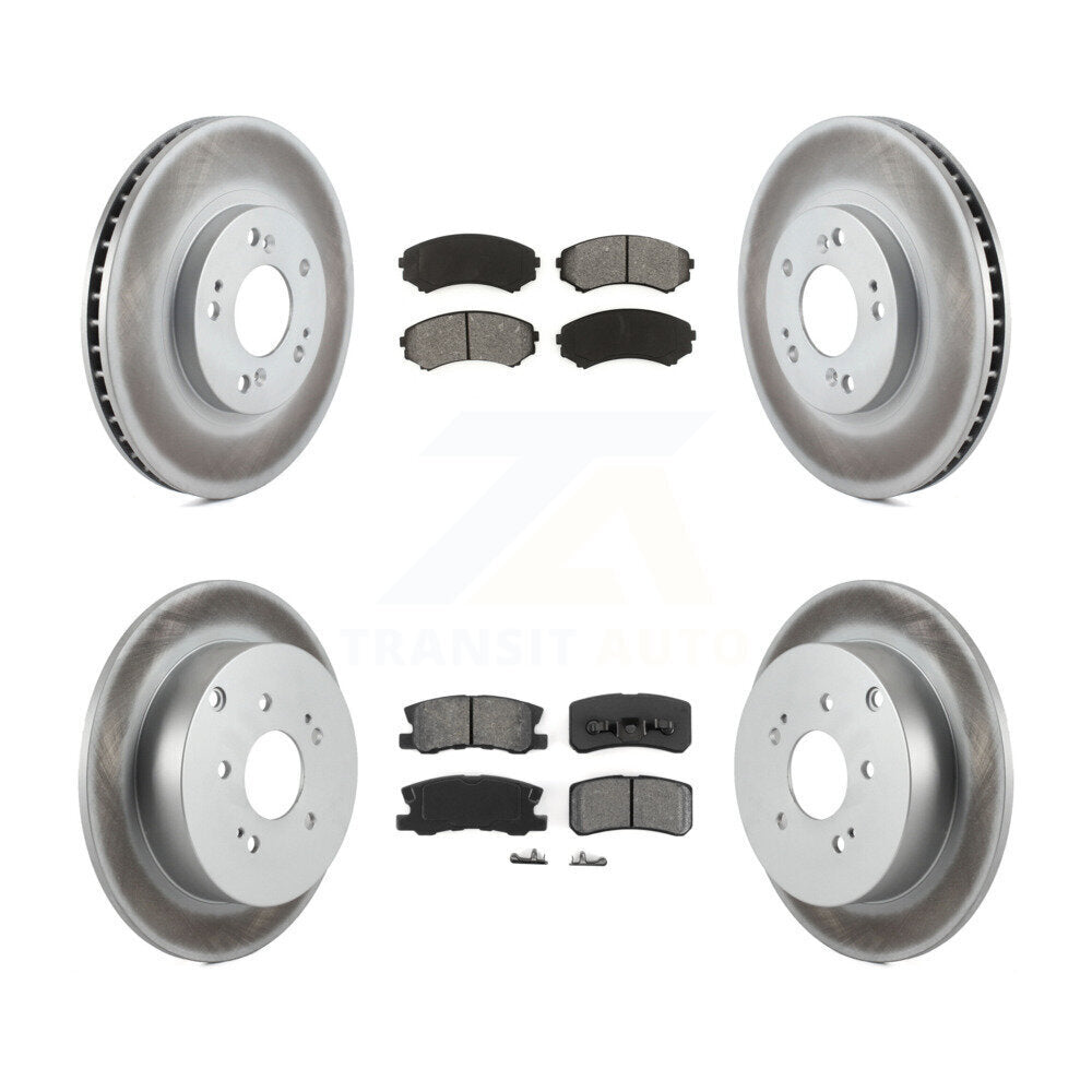 Transit Auto KGS-100854 Disc Brake Kit for 2004-2011 Mitsubishi Endeavor - Front and Rear