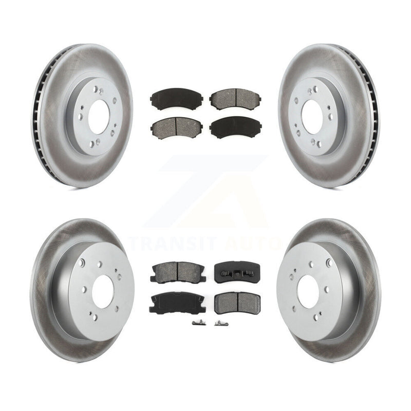 Transit Auto KGS-100854 Disc Brake Kit for 2004-2011 Mitsubishi Endeavor - Front and Rear