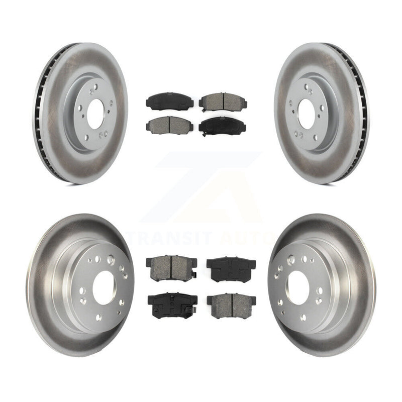Transit Auto KGS-100855 Disc Brake Kit for 2004-2005 Acura TL - Front and Rear