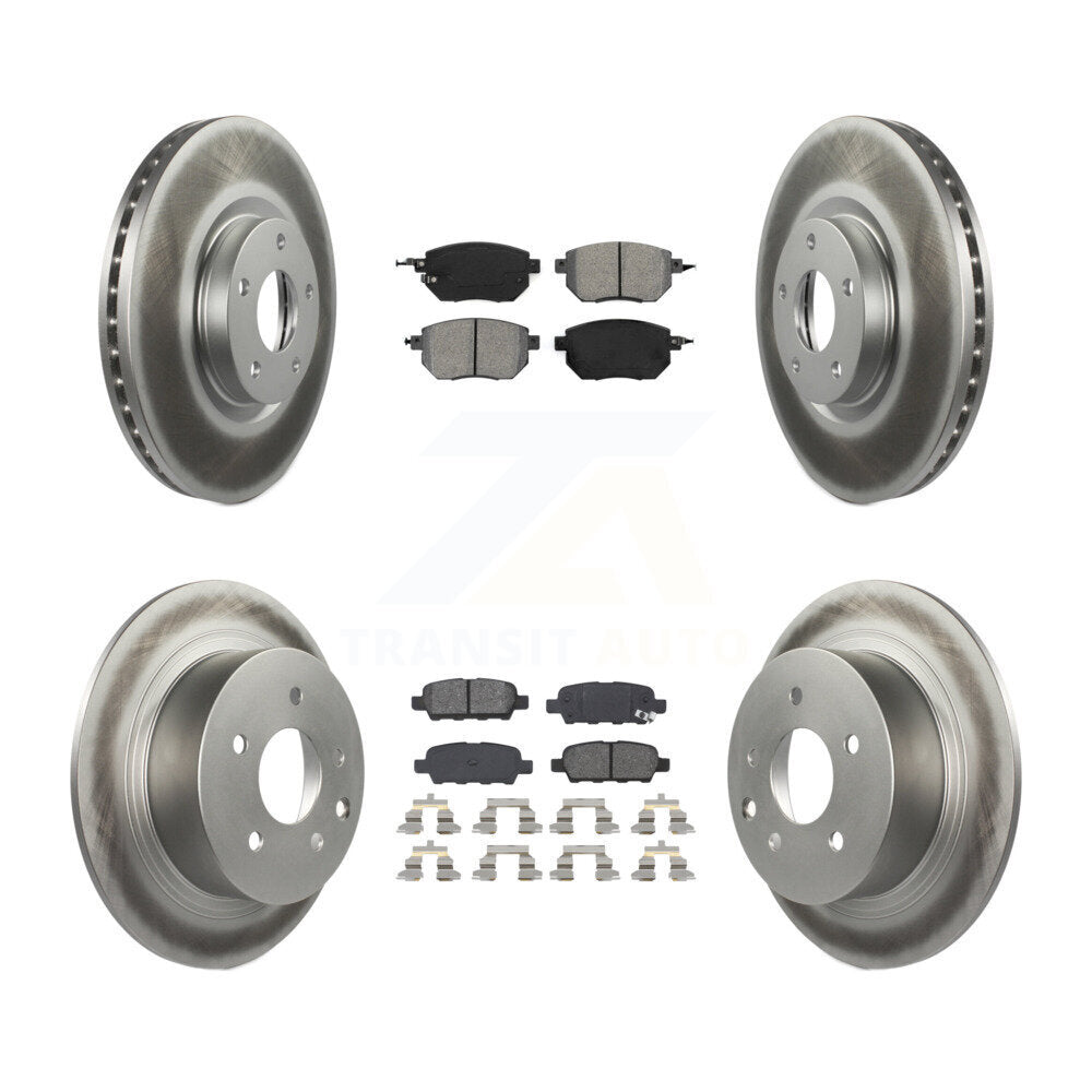 Transit Auto KGS-100856 Disc Brake Kit for 2004-2005 Nissan Altima, Nissan Maxima - Front and Rear