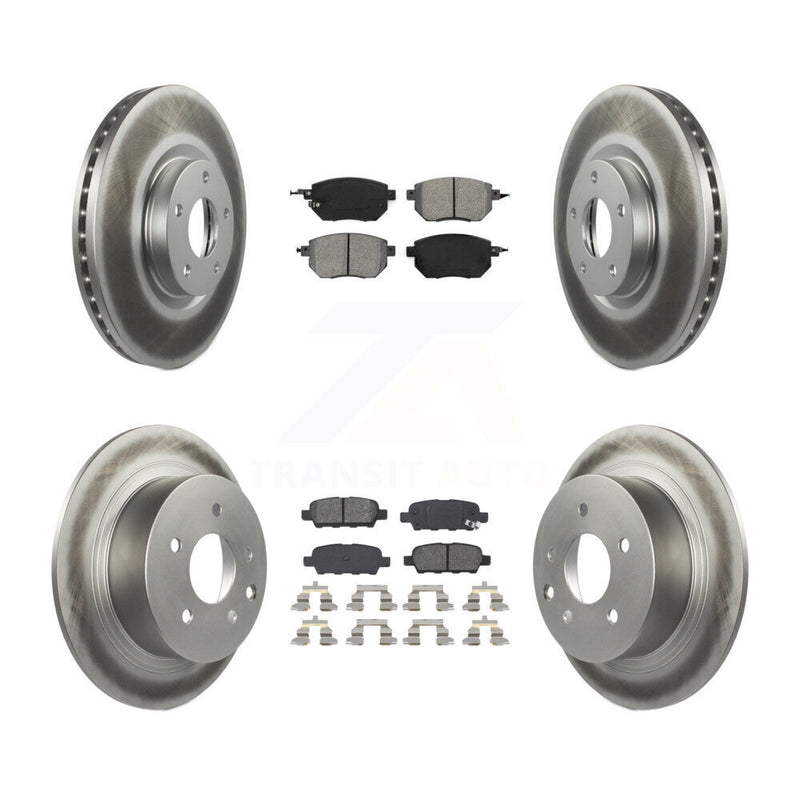 Transit Auto KGS-100856 Disc Brake Kit for 2004-2005 Nissan Altima, Nissan Maxima - Front and Rear