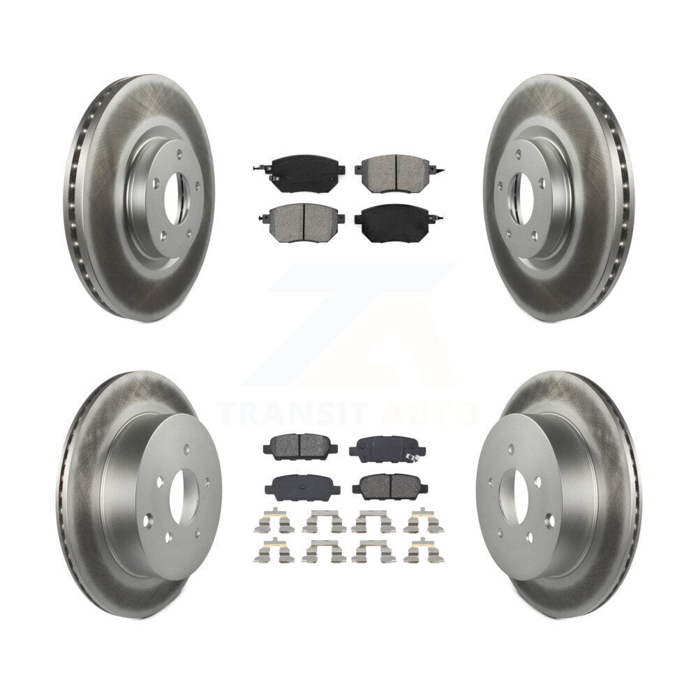 Transit Auto KGS-100857 Disc Brake Kit for 2003-2005 INFINITI FX35, INFINITI FX45, Nissan Murano - Front and Rear