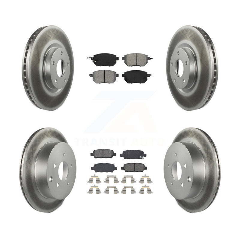 Transit Auto KGS-100857 Disc Brake Kit for 2003-2005 INFINITI FX35, INFINITI FX45, Nissan Murano - Front and Rear