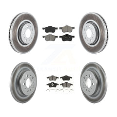 Transit Auto KGS-100858 Disc Brake Kit for 2008 Volvo S60 - Front and Rear