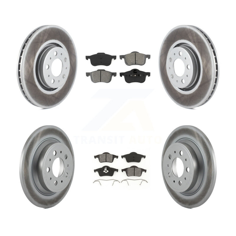 Transit Auto KGS-100858 Disc Brake Kit for 2008 Volvo S60 - Front and Rear