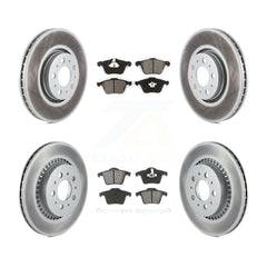 Transit Auto KGS-100859 Disc Brake Kit for 2003-2014 Volvo XC90 - Front and Rear