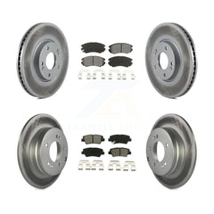 Transit Auto KGS-100863 Disc Brake Kit for 2010-2011 Hyundai Azera - Front and Rear