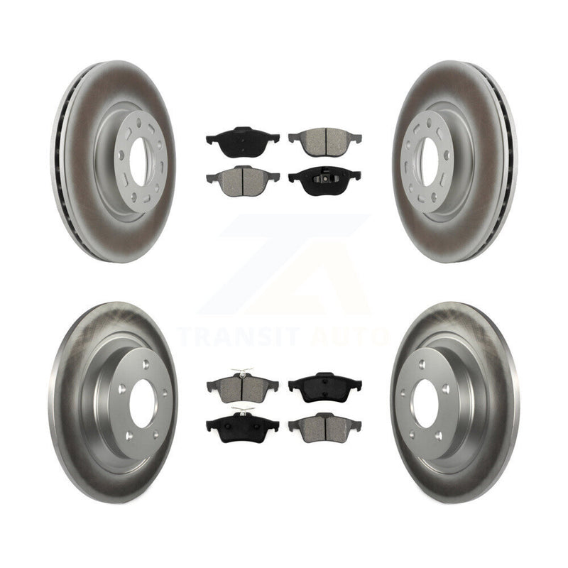 Transit Auto KGS-100865 Disc Brake Kit for 2006-2017 Mazda 5 - Front and Rear