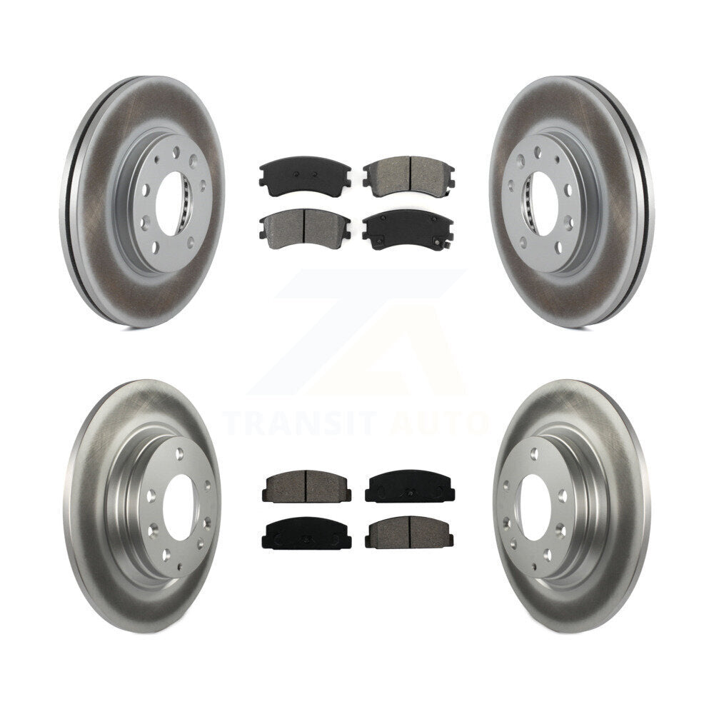 Transit Auto KGS-100867 Disc Brake Kit for 2003-2005 Mazda 6 - Front and Rear