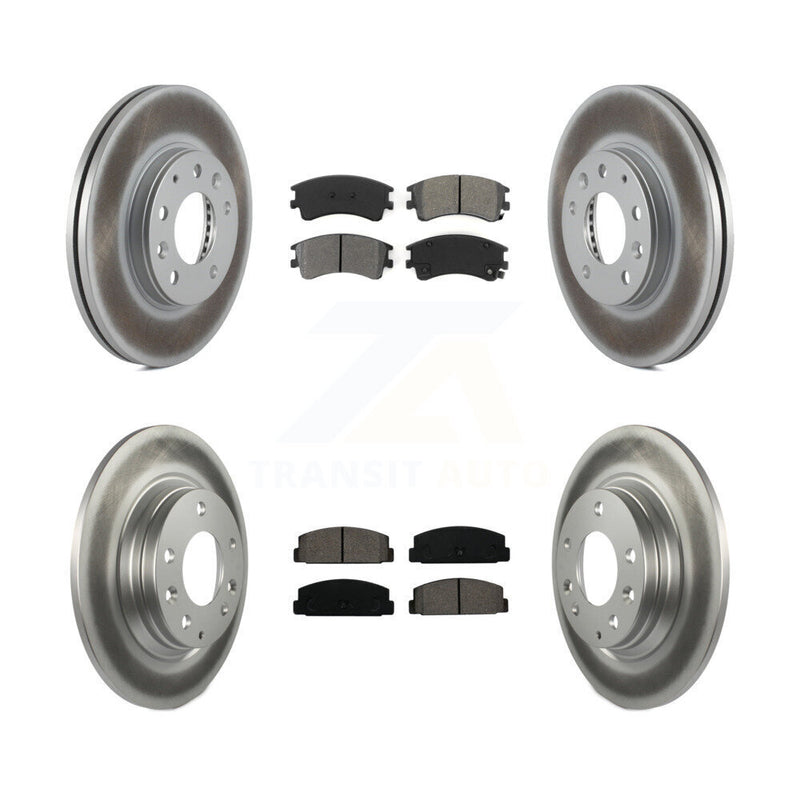 Transit Auto KGS-100867 Disc Brake Kit for 2003-2005 Mazda 6 - Front and Rear