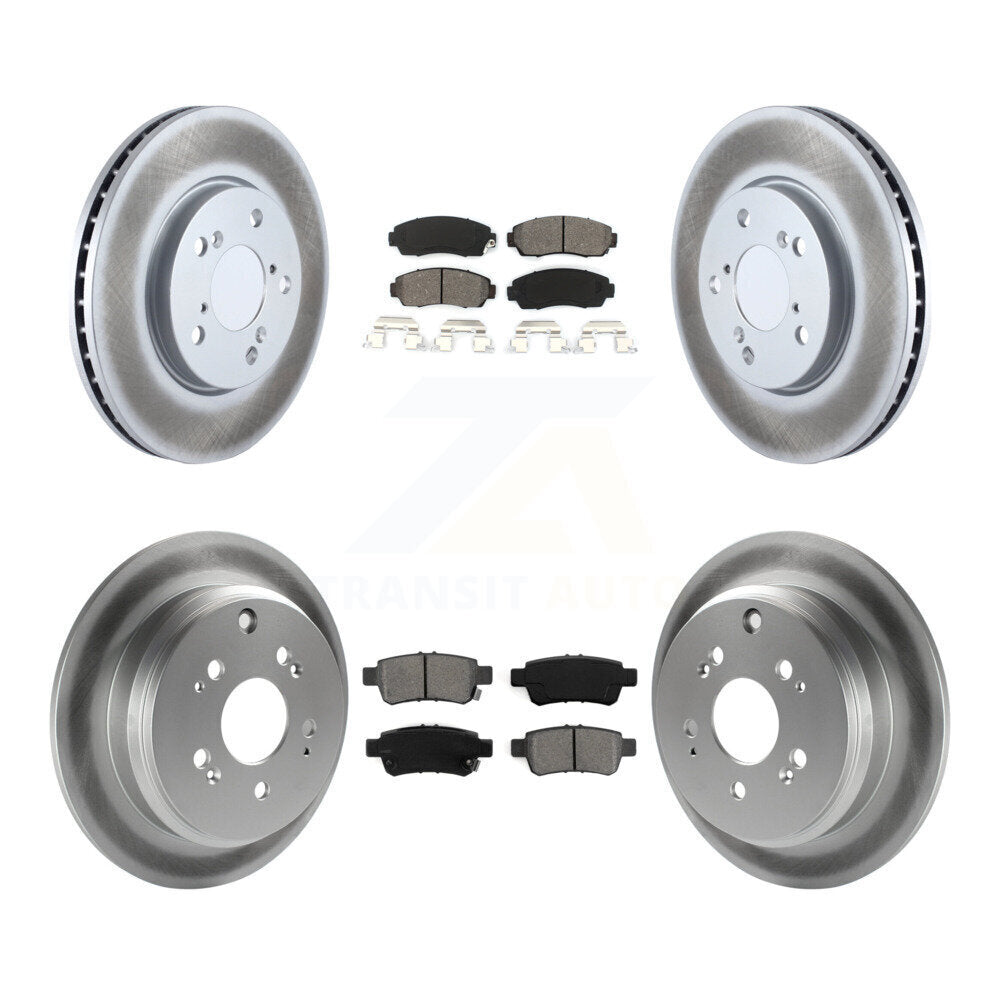 Transit Auto KGS-100868 Disc Brake Kit for 2005-2010 Honda Odyssey - Front and Rear