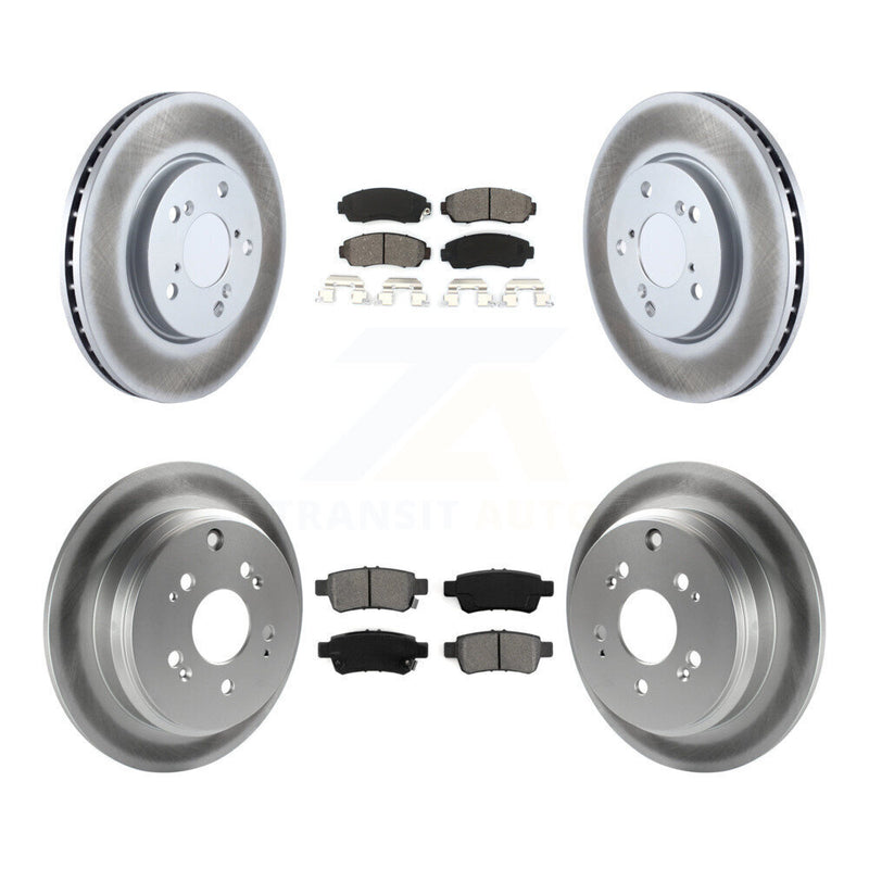 Transit Auto KGS-100868 Disc Brake Kit for 2005-2010 Honda Odyssey - Front and Rear