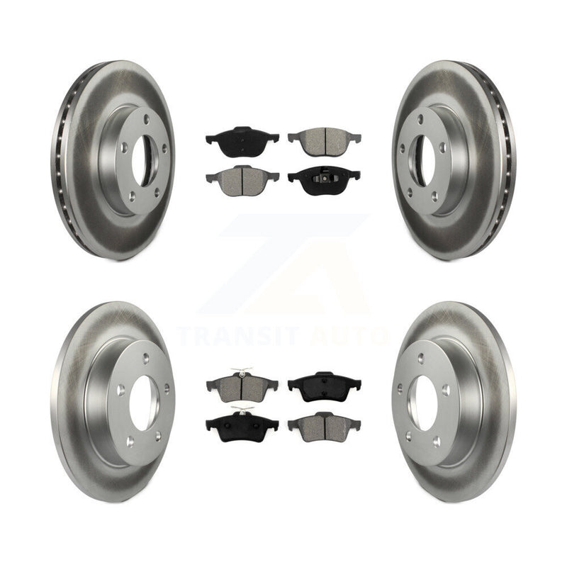 Transit Auto KGS-100869 Disc Brake Kit for 2006-2013 Mazda 3 Sport, Mazda 3 - Front and Rear