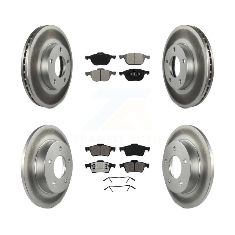 Transit Auto KGS-100870 Disc Brake Kit for 2004-2005 Mazda 3 - Front and Rear