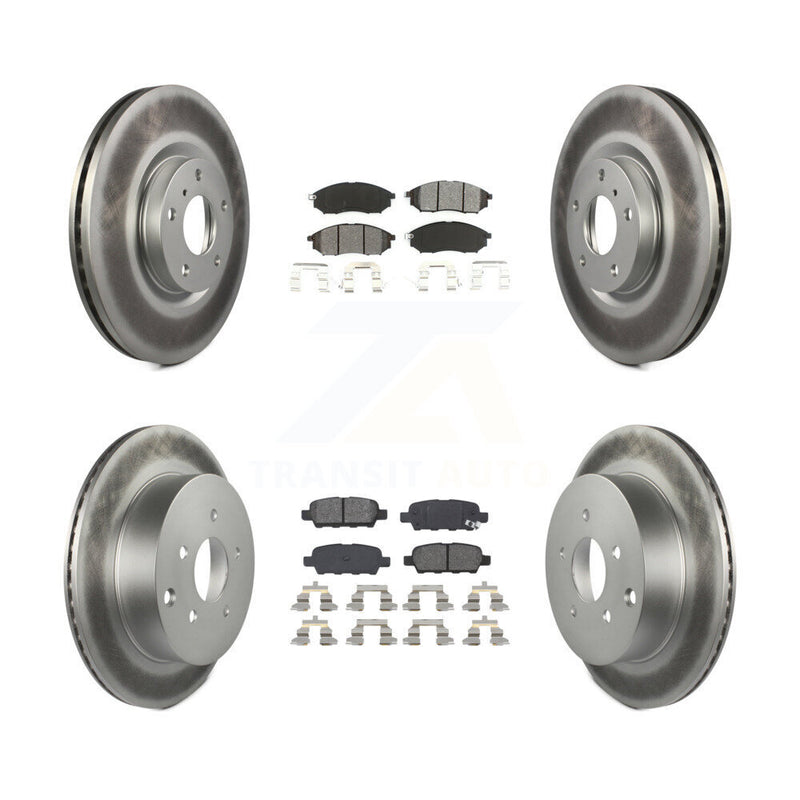 Transit Auto KGS-100872 Disc Brake Kit for 2011-2017 INFINITI QX70, Nissan Murano - Front and Rear