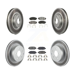 Transit Auto KGS-100873 Disc Brake Kit for 2005-2015 INFINITI Q40, INFINITI QX50 and More - Front and Rear