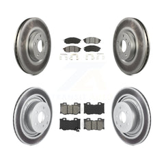 Transit Auto KGS-100874 Disc Brake Kit for 2009-2020 Nissan 370Z - Front and Rear