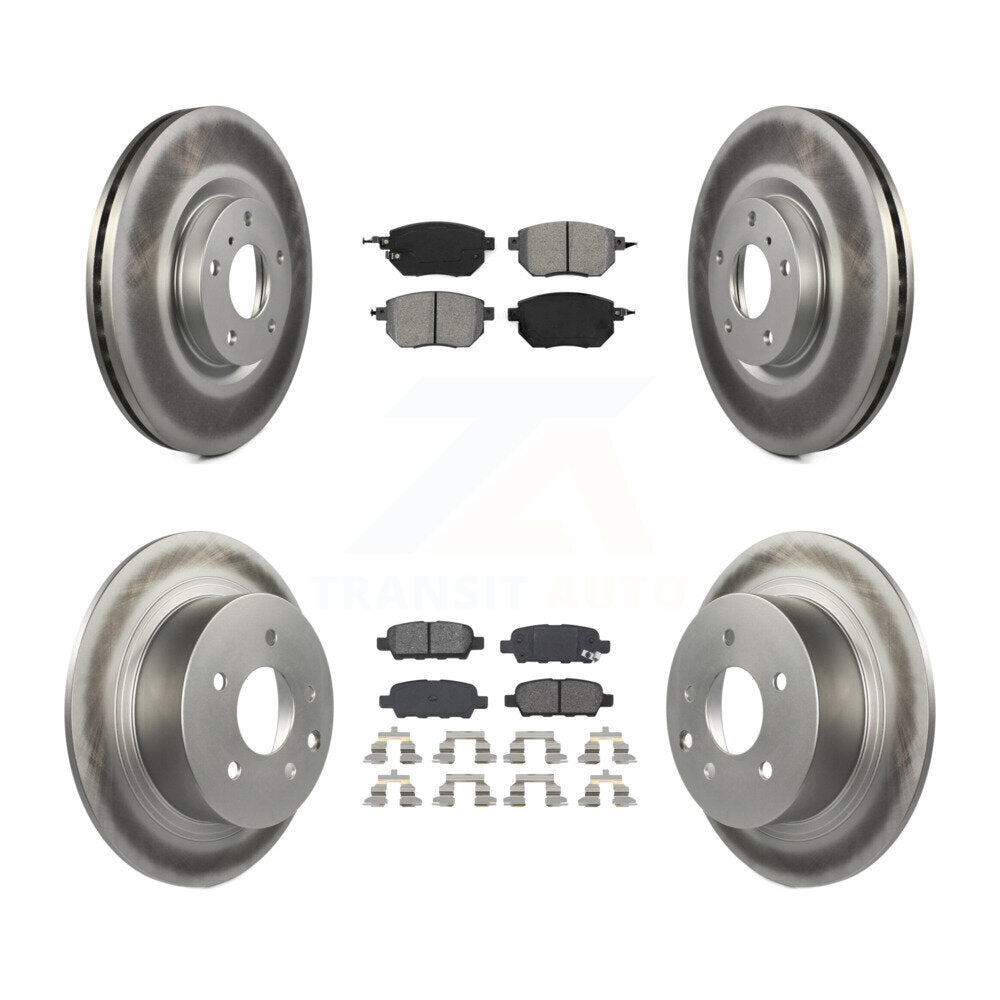 Transit Auto KGS-100875 Disc Brake Kit for 2005-2008 Nissan Altima, Nissan Maxima - Front and Rear
