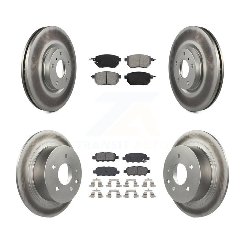 Transit Auto KGS-100875 Disc Brake Kit for 2005-2008 Nissan Altima, Nissan Maxima - Front and Rear