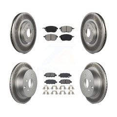 Transit Auto KGS-100876 Disc Brake Kit for 2005-2012 Nissan Murano - Front and Rear