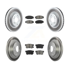 Transit Auto KGS-100877 Disc Brake Kit for 2006-2011 Acura CSX, Honda Civic - Front and Rear