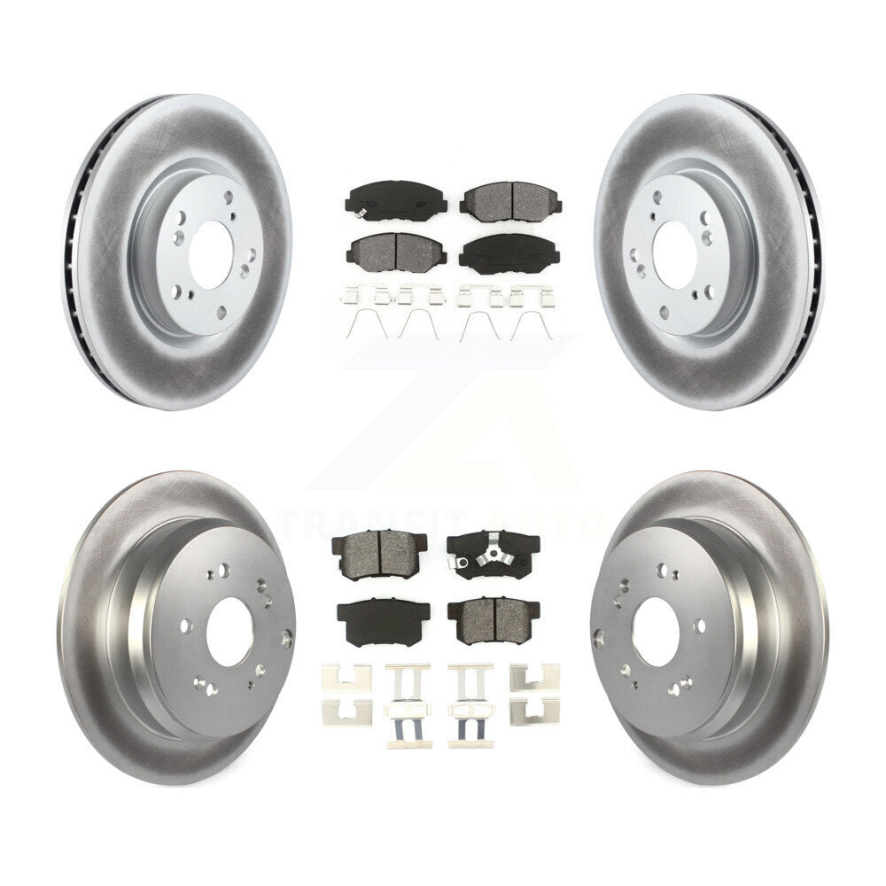 Transit Auto KGS-100878 Disc Brake Kit for 2005-2006 Honda CR-V - Front and Rear