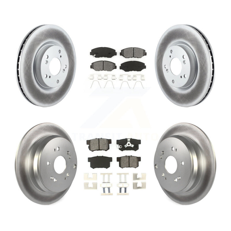Transit Auto KGS-100878 Disc Brake Kit for 2005-2006 Honda CR-V - Front and Rear