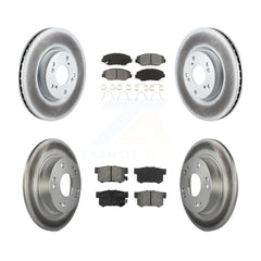 Transit Auto KGS-100879 Disc Brake Kit for 2012-2015 Acura ILX, Honda Civic - Front and Rear