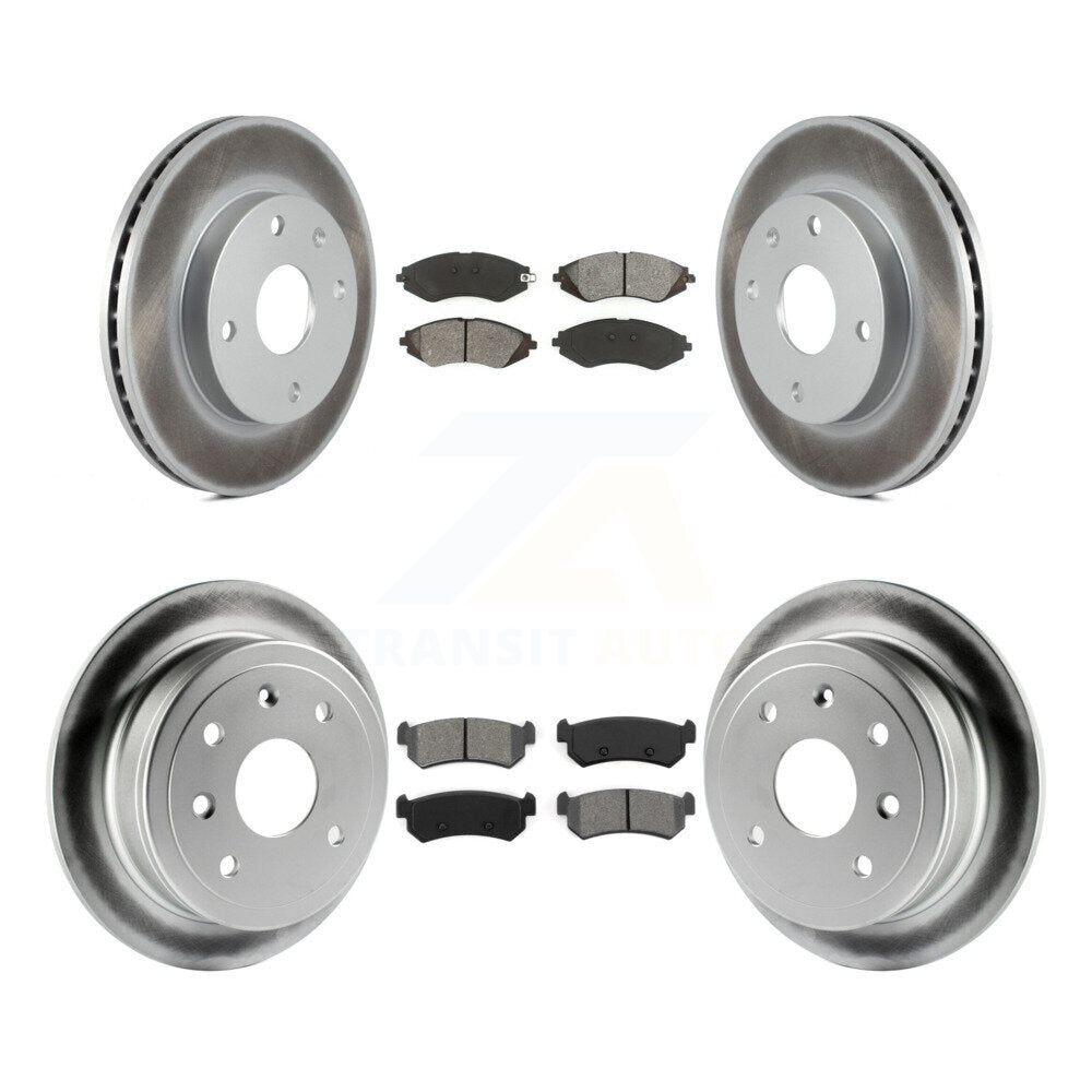 Transit Auto KGS-100883 Disc Brake Kit for 2004-2006 Suzuki Reno, Chevrolet Optra, Suzuki Forenza - Front and Rear