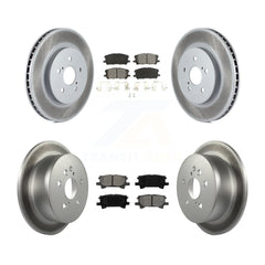 Transit Auto KGS-100886 Disc Brake Kit for 2004-2009 Lexus RX350, Lexus RX400h and More - Front and Rear