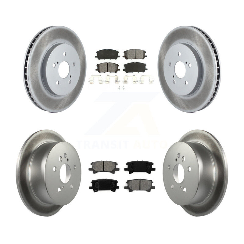 Transit Auto KGS-100886 Disc Brake Kit for 2004-2009 Lexus RX350, Lexus RX400h and More - Front and Rear