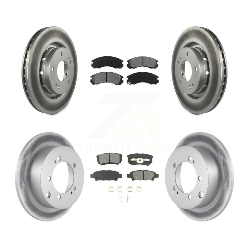 Transit Auto KGS-100887 Disc Brake Kit for 2005-2006 Mitsubishi Outlander - Front and Rear
