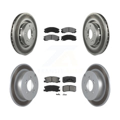 Transit Auto KGS-100888 Disc Brake Kit for 2009 Mitsubishi Lancer - Front and Rear