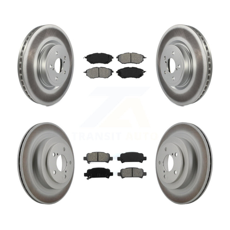 Transit Auto KGS-100890 Disc Brake Kit for 2005-2009 Subaru Legacy - Front and Rear