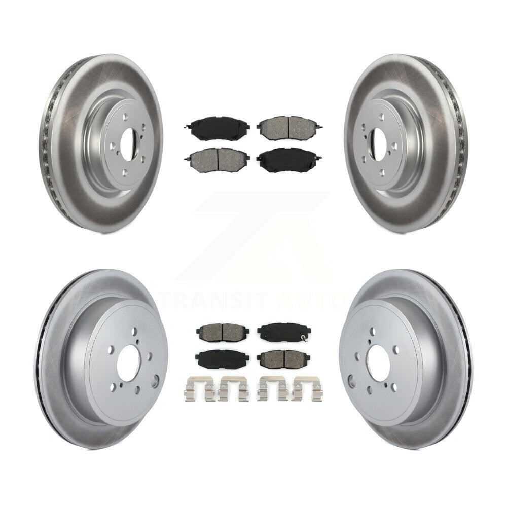 Transit Auto KGS-100891 Disc Brake Kit for 2010-2014 Subaru Legacy, Subaru Outback - Front and Rear