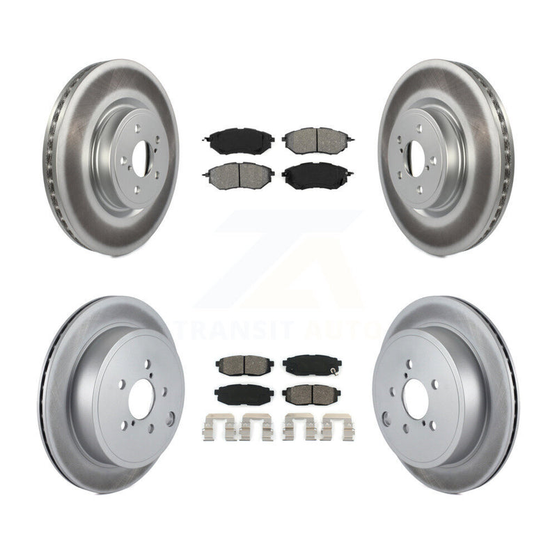 Transit Auto KGS-100891 Disc Brake Kit for 2010-2014 Subaru Legacy, Subaru Outback - Front and Rear