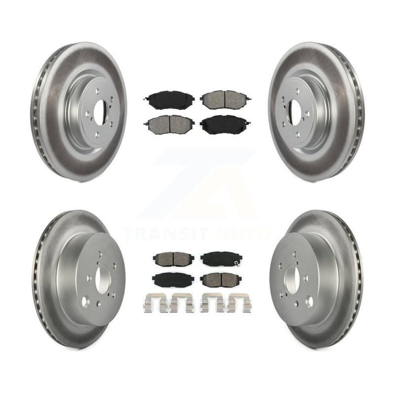 Transit Auto KGS-100892 Disc Brake Kit for 2014-2018 Subaru Forester - Front and Rear