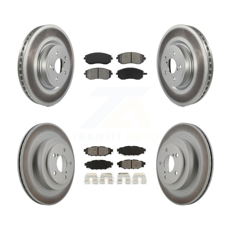Transit Auto KGS-100893 Disc Brake Kit for 2005-2006 Subaru Legacy - Front and Rear