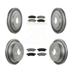 Transit Auto KGS-100894 Disc Brake Kit for 2005-2019 Suzuki Equator, Nissan Frontier - Front and Rear