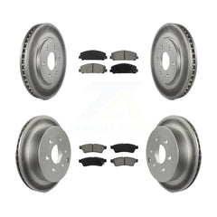 Transit Auto KGS-100895 Disc Brake Kit for 2011-2012 Suzuki Equator - Front and Rear