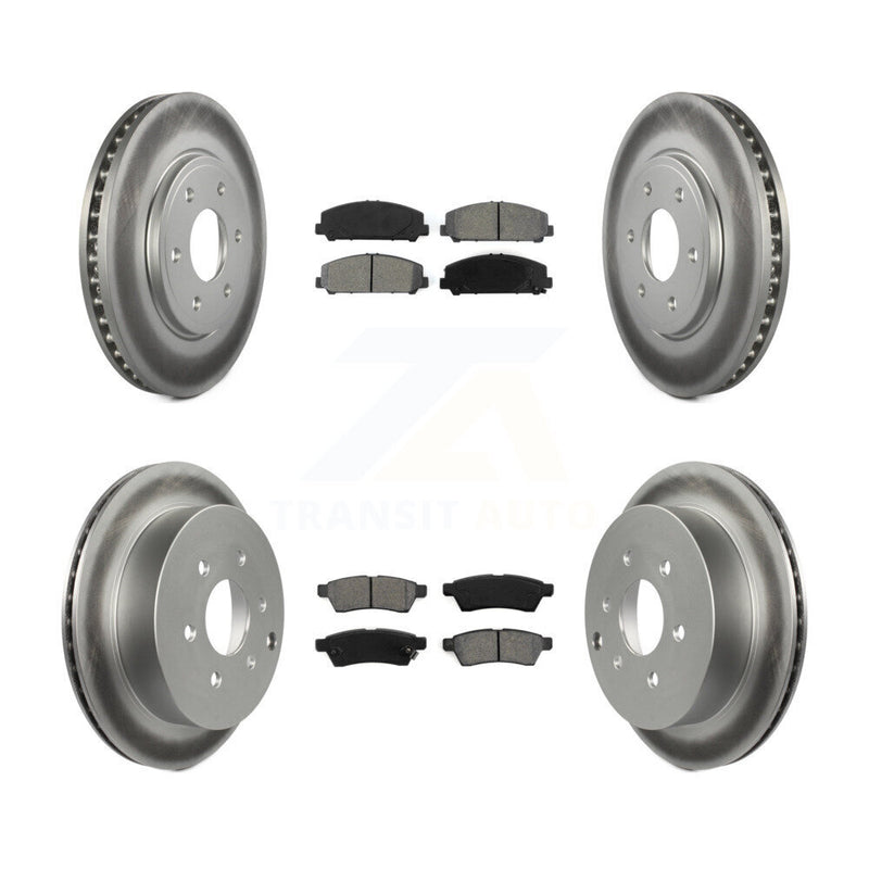 Transit Auto KGS-100895 Disc Brake Kit for 2011-2012 Suzuki Equator - Front and Rear